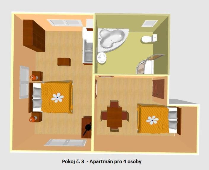 Cerny Kocour Apart Hotel Sarovy Zewnętrze zdjęcie